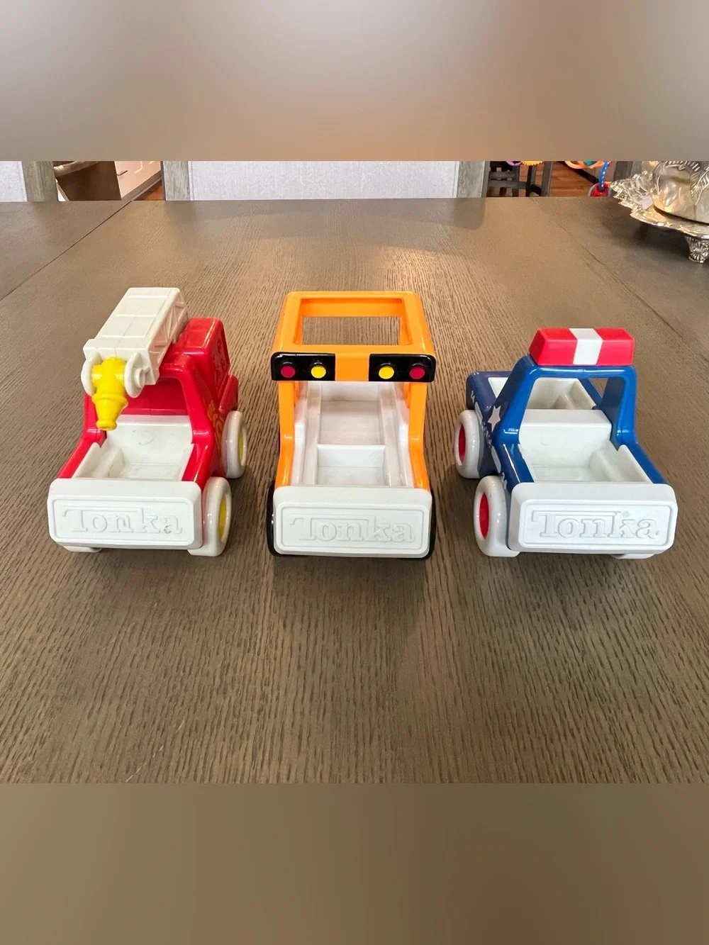Set of three Vintage Tonka Toy Trucks